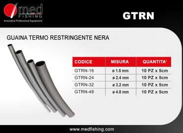 c14 - GTRN - GUAINA TERMO RESTRINGENTE NERA