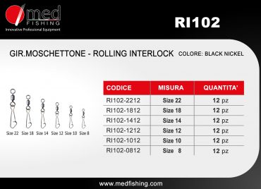 c6 - RI102 - GIR.MOSCHETTONE – ROLLING INTERLOCK