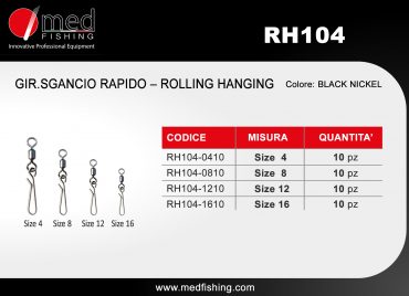 c7 - RH104 - GIR.SGANCIO RAPIDO – ROLLING HANGING